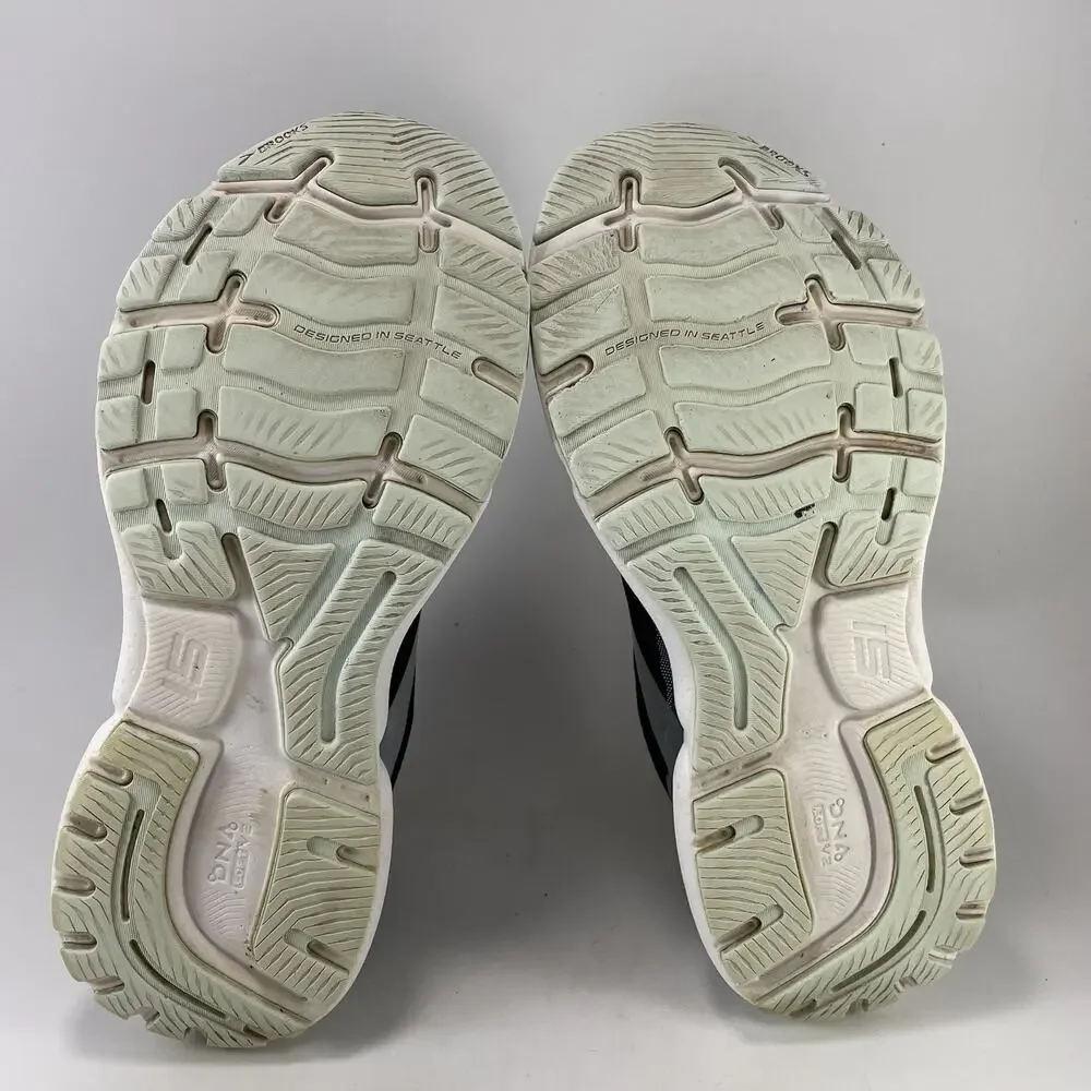 Brooks Ghost 14 Womens Size 10 Navy Blue White Running Shoes Sneakers